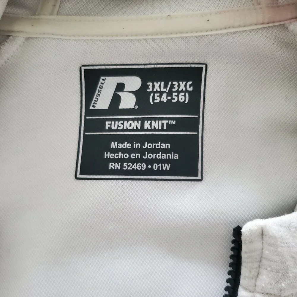 Russell Athletic Big&Tall Fusion Knit Zip Hoodie Men's Size 3XL - Picture 3 of 9